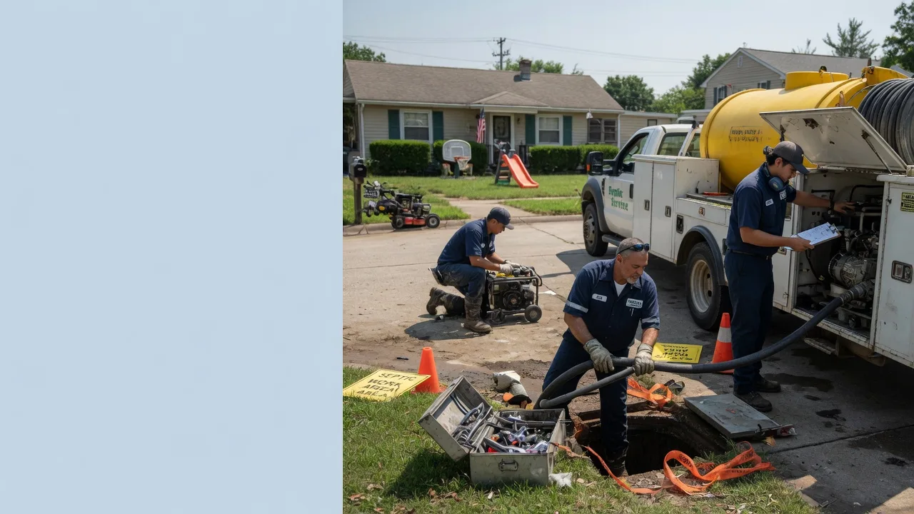 Septic Tank Pumping in Florence, AL near me
